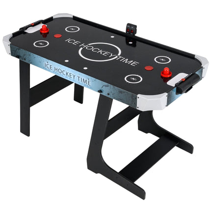 Skládací stůl na air hockey s LED displejem a motorem 12V