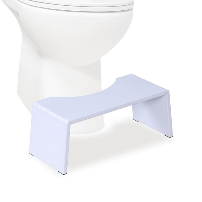 Opvouwbare bamboe toiletkruk - antislip, ruimtebesparend