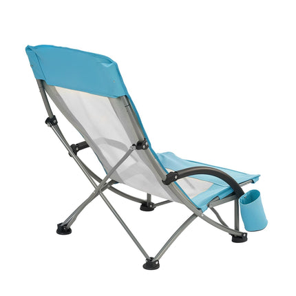 Folding Beach Chair 2-Pack, High-Back, 330 lb Capacity
