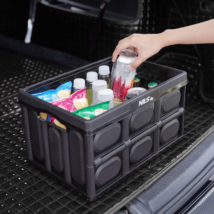 Skládací kempingový box s víkem, 20L, 2v1