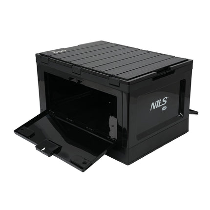 Skládací kempingový box s víkem, 50L, 2v1