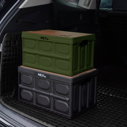 Klappbare Campingbox mit Deckel – 9L, Kompakt & Leicht