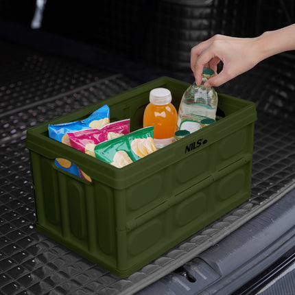 Klappbare Campingbox mit Deckel – 9L, Kompakt & Leicht