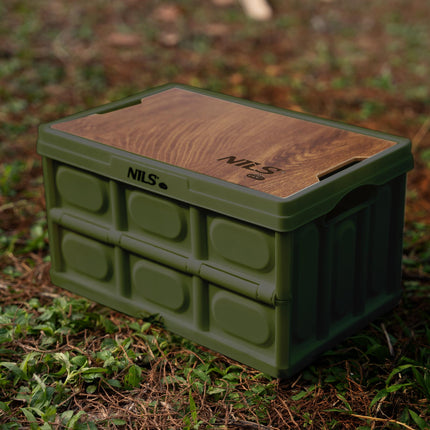 Klappbare Campingbox mit Deckel – 9L, Kompakt & Leicht
