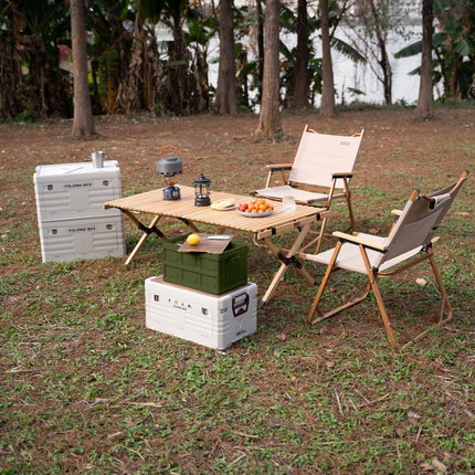 Klappbare Campingbox mit Deckel – 9L, Kompakt & Leicht