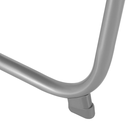 Skládací kempingová židle, modro-bílá, přenosný design