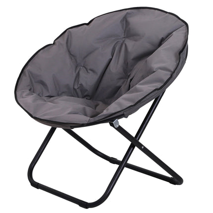 Folding Camping Chair, Metal & Oxford Fabric, 80x80x75 cm
