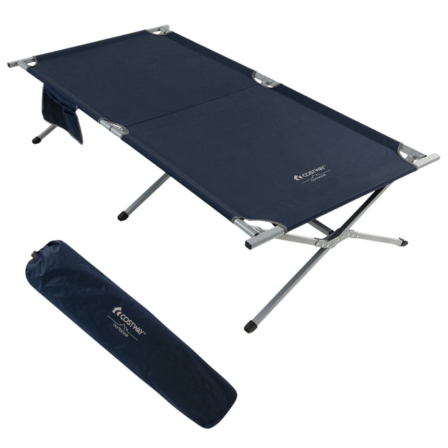 Opvouwbaar campingbed met draagtas, 150 kg