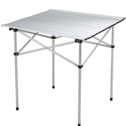 Folding Camping Table, Aluminum 24x16 in, Carry Bag