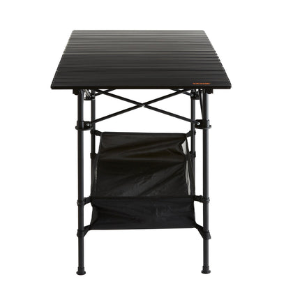 Folding Camping Table, Aluminum Top, Carry Bag, 220 lb