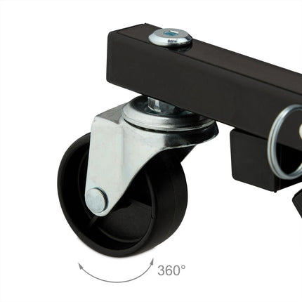 Skládací montážní lehátko pod auto s otočnými kolečky 360°