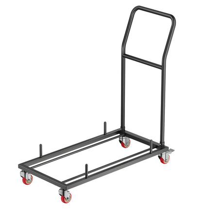 Folding Chair Cart, Holds 25 Chairs, 300 lb Capacity
