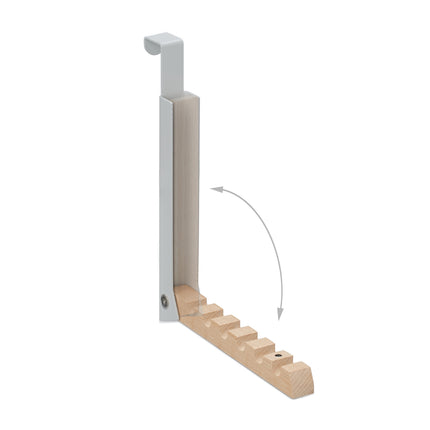 Folding Door Hanger Set of 2 – Metal & Wood