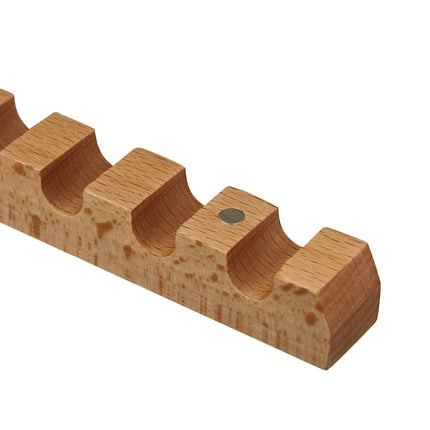 Skládací věšák na dveře, sada 2 ks – kovové a dřevěné háčky