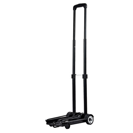 Folding Hand Truck, 110 lb Capacity, 2-Wheel With Bungee