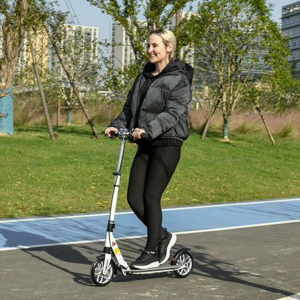 Skládací koloběžka pro teenagery a dospělé, kolečka 200 mm, výškově nastavitelná