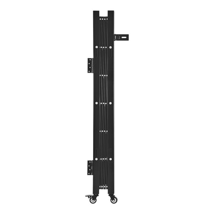 Folding Security Gate, Lockable Steel, 110 x 131 cm