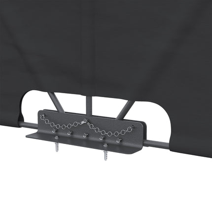 Skládací zahradní markýza 237x160cm, ochrana proti UV a větru
