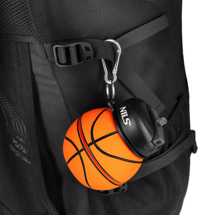 Skládací silikonový kelímek 550ml – basketbalový motiv