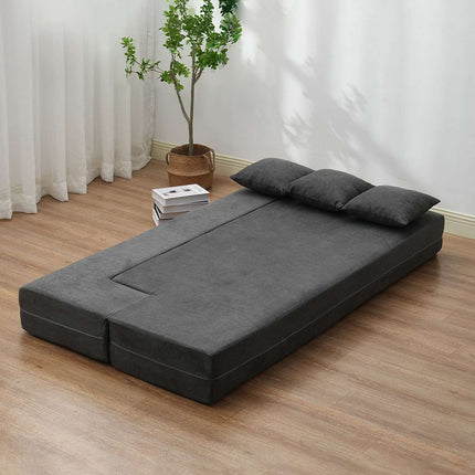 Folding Sofa Bed, 3-In-1 Twin Memory Foam, Washable Cover