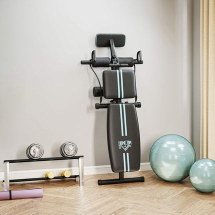Skládací posilovací lavice, 7polohové nastavení, nosnost 120kg