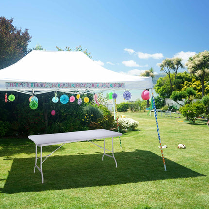 Folding garden table BASTIAN large