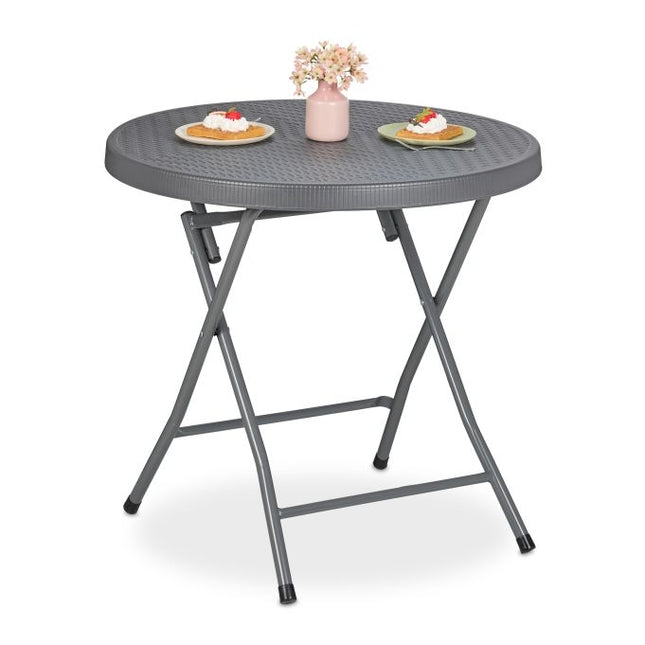 Opvouwbare tuintafel in rotanlook