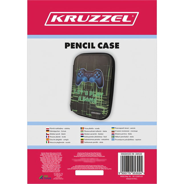 Skládací penál – školní Kruzzel 24533