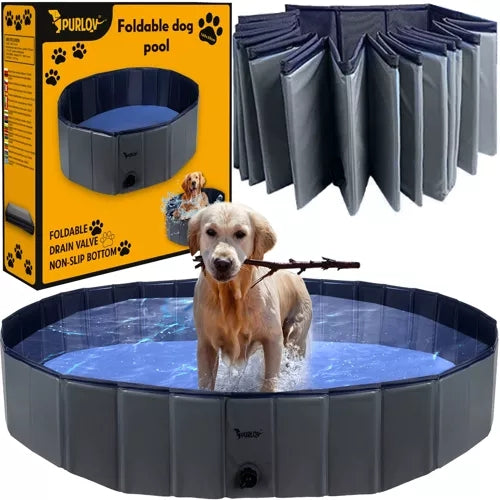 Skládací bazének/ohrádka pro psy 160x30 Purlov 23832