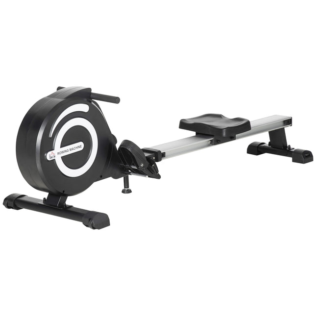 Folding rowing machine - 8 levels, training for the whole body