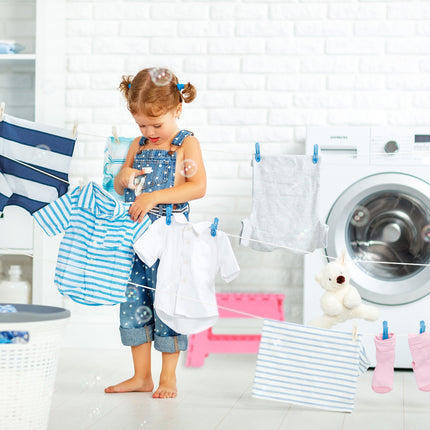Folding stool L pink