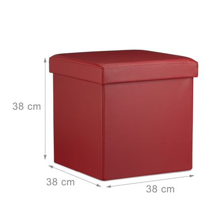Folding stool artificial leather