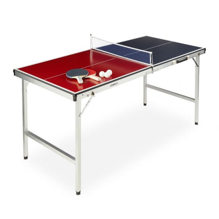 Skládací stůl na stolní tenis s příslušenstvím