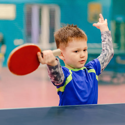Skládací stůl na stolní tenis s příslušenstvím