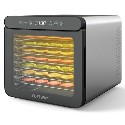 Sušička potravin, 600W, 7 nerezových pater, časovač 24H