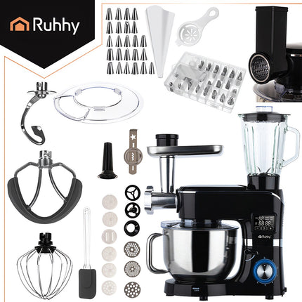 Kuchyňský robot s vyhřívanou mísou a mixérem
