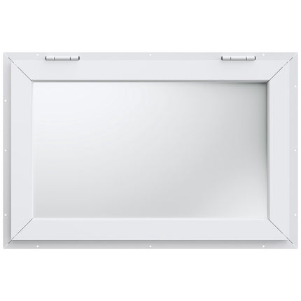 Food Truck Service Window 36 x 24 in, Aluminum Awning