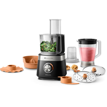 Kuchyňský robot HR7530/10 Compact 850Watt mixér
