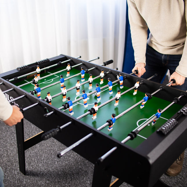 Tafelvoetbaltafel - Binnenspel, Stevig ontwerp