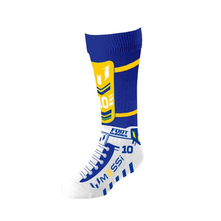 Foot Bubbles Jumbo ponožky Messi – bílá