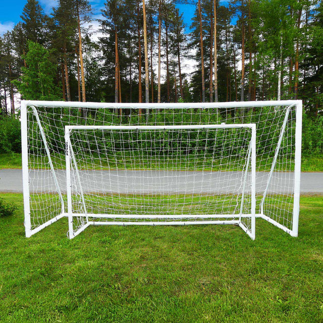 Fotbalová branka 250x150 cm, odolný uPVC rám, snadná montáž