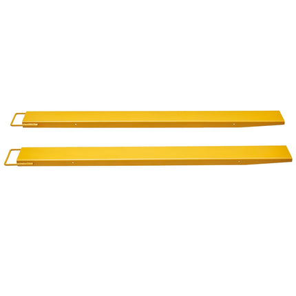 Forklift Fork Extensions, 1820 mm, 115 mm, 1 Pair, Carbon Steel