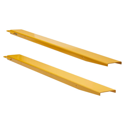 Forklift Fork Extensions, 1820 mm, 115 mm, 1 Pair, Carbon Steel