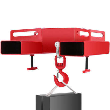 Forklift Lifting Hook, 6600 lb Swivel Crane Attachment