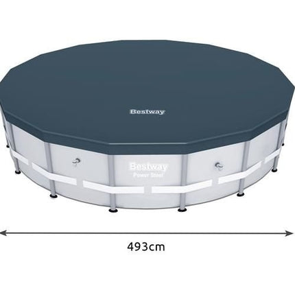 Krycí plachta na rámový bazén 488cm BESTWAY 58249