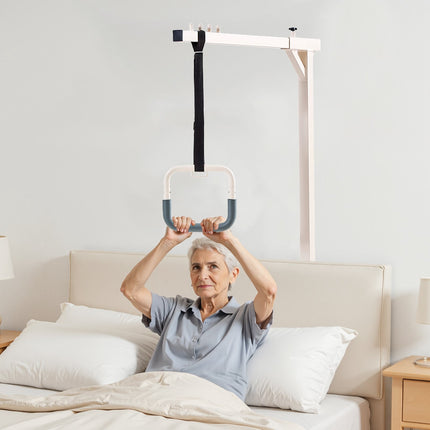 Free-Standing Bed Trapeze Bar, 250 lb, Adjustable Handle