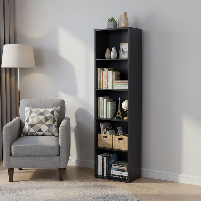 Vrijstaande kubusvormige boekenkast - Open opbergplank