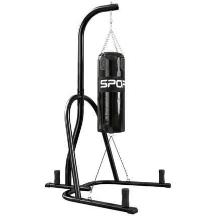Freestanding Punching Bag Stand with 20kg Bag & Bungee Cord