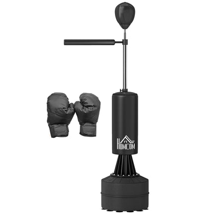 Volně stojící boxovací pytel se speedballem, nastavitelný 155-205cm