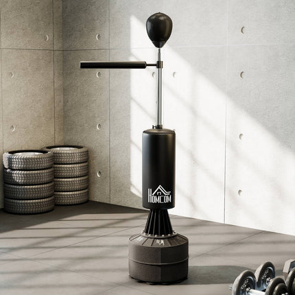 Volně stojící boxovací pytel se speedballem, nastavitelný 155-205cm